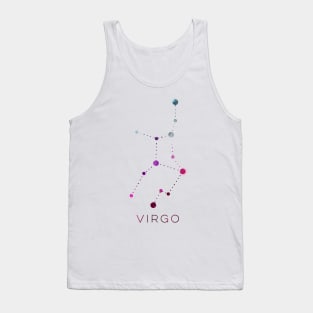 VIRGO STAR CONSTELLATION ZODIAC SIGN Tank Top